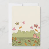 ブラウンバンニー招待状 招待状 (裏面)