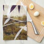 ブラウンバンブームーン紅葉 キッチンタオル (四つ折り)