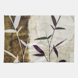 ブラウンバンブームーン紅葉 キッチンタオル