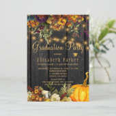 ブラウンバーンウッド秋秋卒業パーティー 招待状 (スタンド正面)