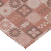 ブラウンバ素朴ラップの花離れのテーブルクロス テーブルクロス (アングル)