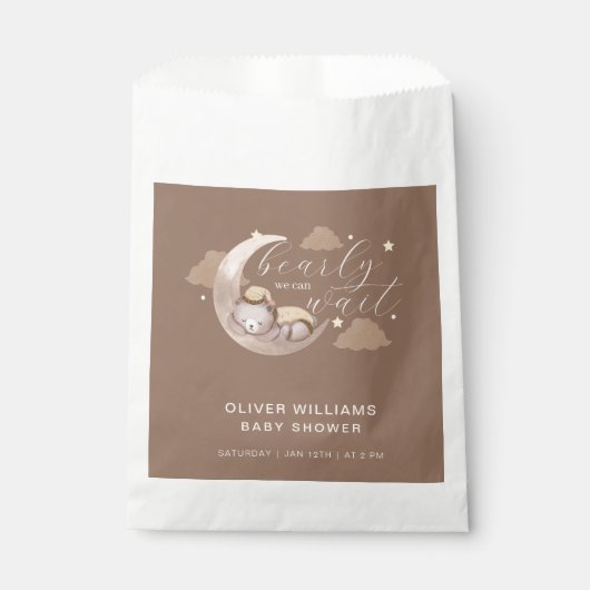 ブラウンビーリーウェイムーンスタースリーピークマ フェイバーバッグ (正面)