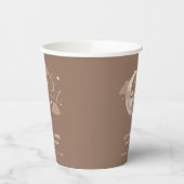 ブラウンビーリーウェイムーンスタースリーピークマ 紙コップ (左)