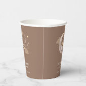 ブラウンビーリーウェイムーンスタースリーピークマ 紙コップ (右)