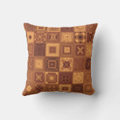 ブラウンピロークッション クッション (裏面)