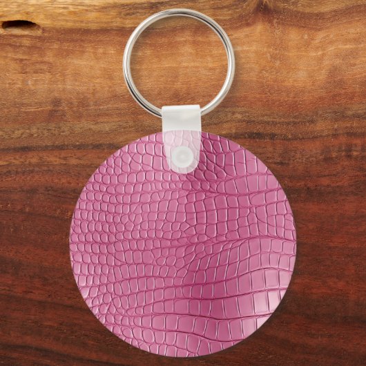 ブラウンフェイクレザー女性のカーボーイフローラ キーホルダー (裏面)