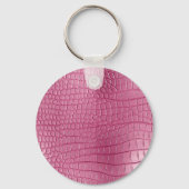 ブラウンフェイクレザー女性のカーボーイフローラ キーホルダー (裏面)