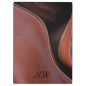 ブラウンフェイクレザー解凍 クリップボード (裏面)