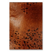 ブラウンフェイクレザー テーブルナンバー (裏面)