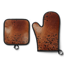 ブラウンフェイクレザー