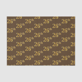 ブラウンフェイク、金ゴールド26位（26位）イベント 薄葉紙