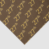 ブラウンフェイク、金ゴールド27位（27位）イベント 薄葉紙 (詳細)