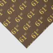 ブラウンフェイク、金ゴールド61位（61位）イベント 薄葉紙 (詳細)