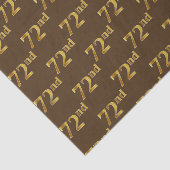 ブラウンフェイク、金ゴールド72番目(72番目)のイベント 薄葉紙 (詳細)