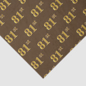 ブラウンフェイク、金ゴールド81位（81位）イベント 薄葉紙 (詳細)