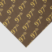 ブラウンフェイク、金ゴールド97位(97位)イベント 薄葉紙 (詳細)