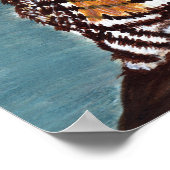 ブラウンフクロウのポスター ポスター (角)