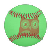 ブラウンフクロウ野球 野球ボール (正面)