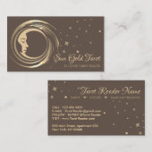 ブラウンフューチャータロットリーダー 名刺 (正面/裏面)