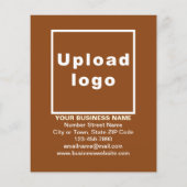 ブラウンフライヤーでのビジネスハヌカー販売 チラシ (裏面)