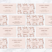 ブラウンフローラ代替先生 名刺