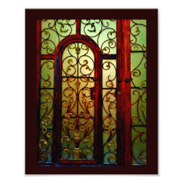 ブラウンフローラ フォトプリント           