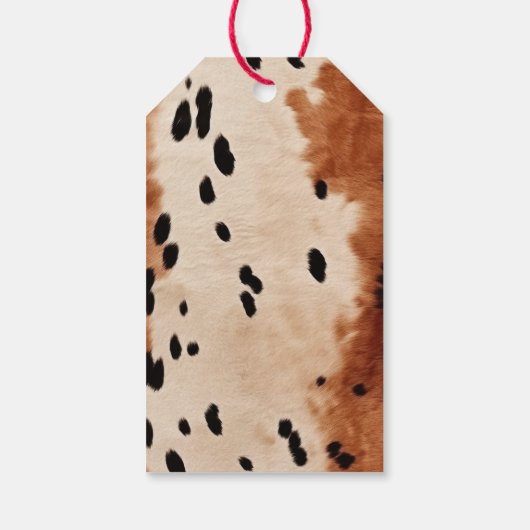 ブラウンブラッククリームコウィド ギフトタグ (裏面)