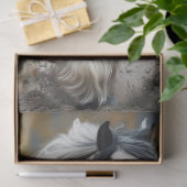 ブラウンブラッククレイデールホースデコップページ 薄葉紙 (ギフト)