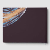 ブラウンブルー抽象芸術バー（ユダヤ教の）バル・ミツバーゲストハウス ゲストブック (裏面)