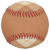 ブラウンプライドカスタム野球モノグラムガールかわいらしズ ソフトボール (裏面)