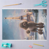 ブラウンプードルウィンターインパリスデクページ 薄葉紙 (クラフト)