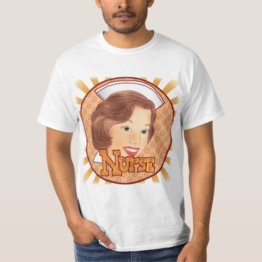 ブラウンヘアナース Tシャツ (正面)