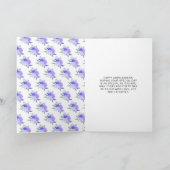 ブラウンヘアプリンセスパープルフローラキンセアニェラ カード (内部)