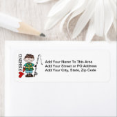 ブラウンヘアボーイIラブ魚釣り ラベル (インサイチュ)