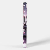 ブラウンヘアメルメイド名前をカスタムする女の子らしい女の子 Case-Mate iPhoneケース (裏面 / 右)