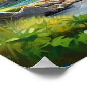 ブラウンベアとベビー2 ポスター (角)