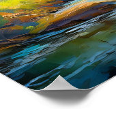 ブラウンベアとベビー3 ポスター (角)