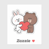 ブラウンベアのコニー シール (シート)