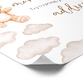 ブラウンベアバルーンバーリーウェイエンベロープステーション ポスター (角)