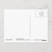 ブラウンベアポストカード ポストカード (裏面)