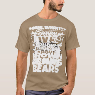 ブラウンベアーズラバープレミアムおもしろいプレミアム Tシャツ
