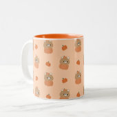 ブラウンベアーハロウィーン ツートーンマグカップ (正面左)