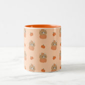 ブラウンベアーハロウィーン ツートーンマグカップ (中央)