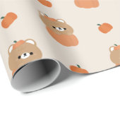 ブラウンベアーハロウィーン ラッピングペーパー (ロールコーナー)