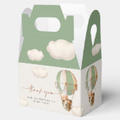 ブラウンベアーバルーンの好意ボックス フェイバーボックス (オープン)