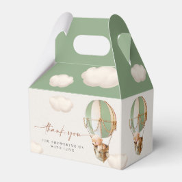 ブラウンベアーバルーンの好意ボックス フェイバーボックス