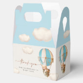 ブラウンベアーバルーンの好意ボックス フェイバーボックス (オープン)