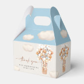 ブラウンベアーバルーンの好意ボックス フェイバーボックス (正面サイド)