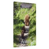 ブラウンベアーファミリー クリップボード (右)