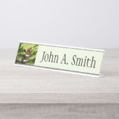 ブラウンベアーファミリー デスクネームプレート (正面)